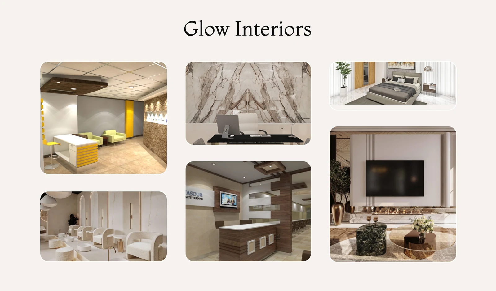 Glow Interiors majlis and retail spaces among interior design firms in Dubai